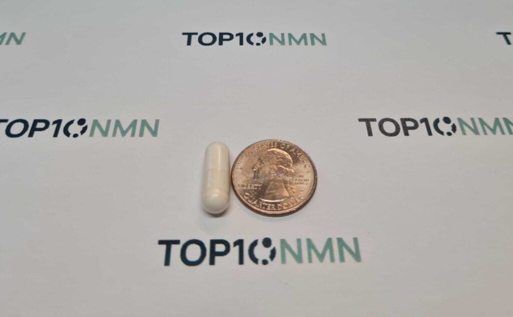 toniiq NMN capsule size
